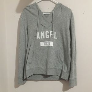 Grey V-Neck Sweatshirt from Victoria Secret